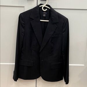 Brooks Brothers Navy Pinstripe Blazer